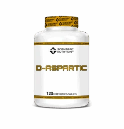 D-Aspartic · Scientiffic Nutrition · 120 Comprimidos