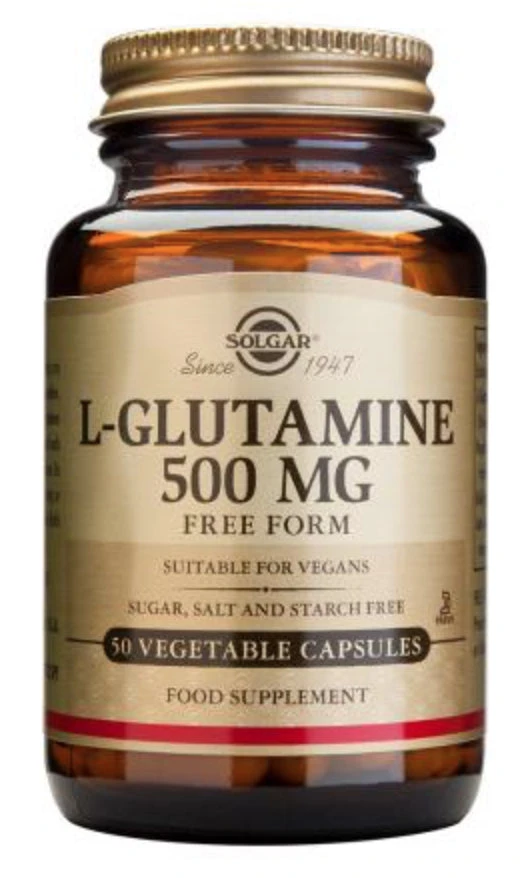 L-Glutamina 500 Mg · Solgar · 50 Cápsulas