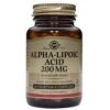 Ácido Alfa Lipoico 200 Mg · Solgar · 50 Cápsulas