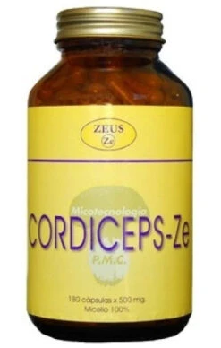Cordiceps-Ze · Zeus · 180 Cápsulas