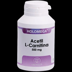 Holomega Acetil L-Carnitina · Equisalud · 180 Cápsulas