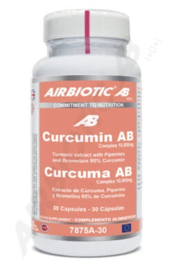 Curcumin AB Complex 10.000 Mg · Airbiotic · 30 Cápsulas