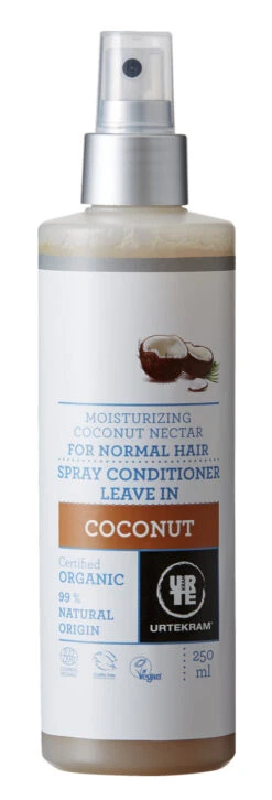 Acondicionador Spray De Coco · Urtekram · 250 Ml