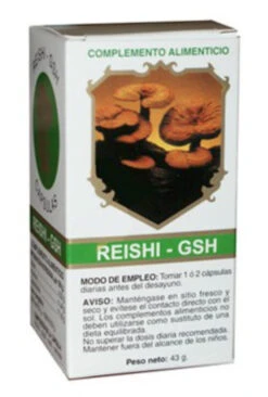 Reishi GSH · Golden & Green Natural · 120 Cápsulas