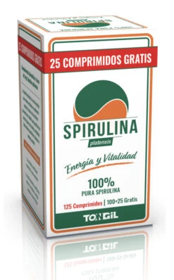 Spirulina · Tongil · 125 Comprimidos