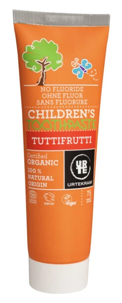 Pasta De Dientes Niños Tutti Fruti · Urtekram · 75 Ml