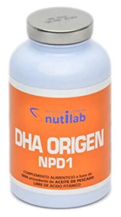 DHA Origen NPD1 1.000 Mg · Nutilab · 30 Perlas