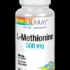 L-Metionina 500 Mg · Solaray · 30 Cápsulas