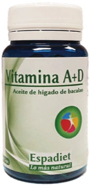 Vitamina A + D · Espadiet · 100 Perlas