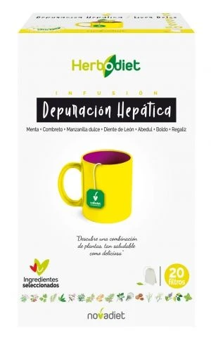 Herbodiet Depuración Hepática · Nova Diet · 20 Filtros