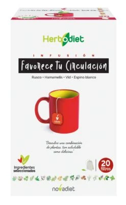 Herbodiet Favorece Tu Circulación · Nova Diet · 20 Filtros