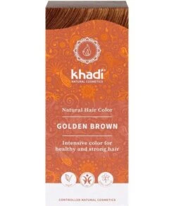 Tinte Vegetal Castaño Dorado · Khadi · 100 Gramos