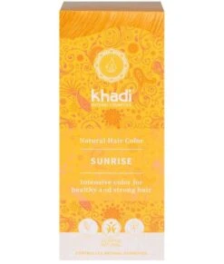 Tinte Vegetal Rubio Amanecer · Khadi · 100 Gramos