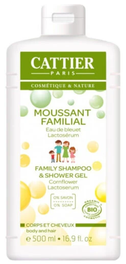 Gel De Ducha Y Baño Familiar · Cattier · 500 Ml