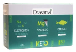Pack Keto - Electrolitos - Magnesio - Omega 3 · Drasanvi
