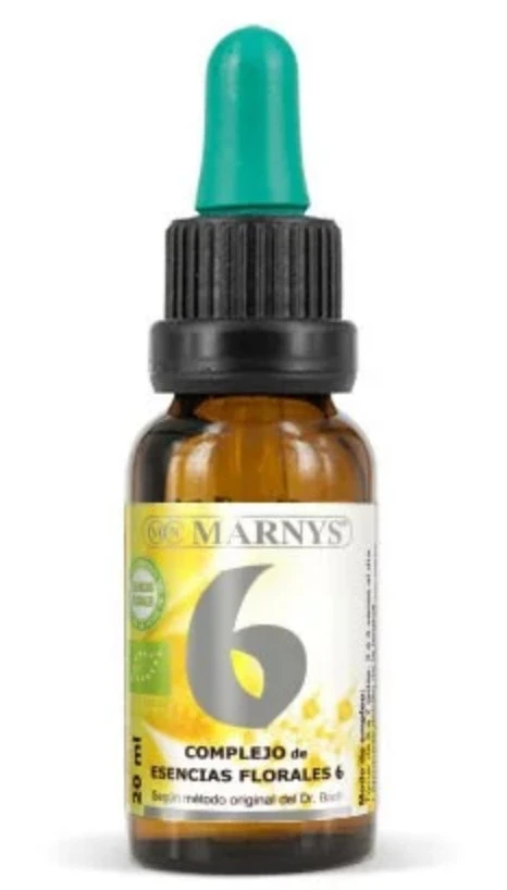 Complejo De Esencias Florales Nº6 - Voluntad-Decisión · Marnys · 20 Ml