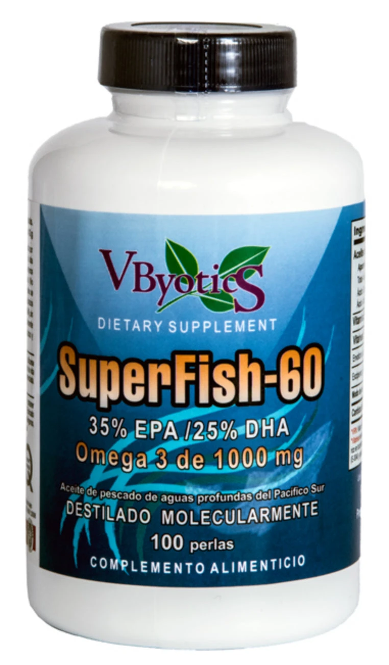 Super Fish 60 · Vbyotics · 100 Perlas