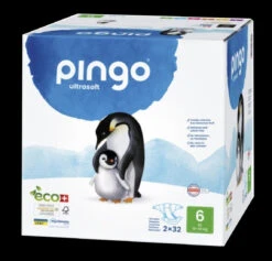 Pañales Ecológicos Talla 6 XL · Pingo · 64 Unidades