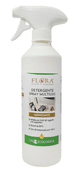 Spray Higienizante Multiusos · Flora · 500 Ml