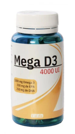 Mega D3 · Espadiet · 60 Perlas