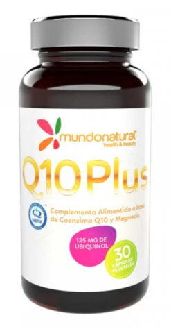Q10 Plus (Ubiquinol) · Mundo Natural · 30 Cápsulas