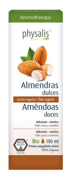 Aceite Vegetal De Almendras Dulces · Physalis · 100 Ml