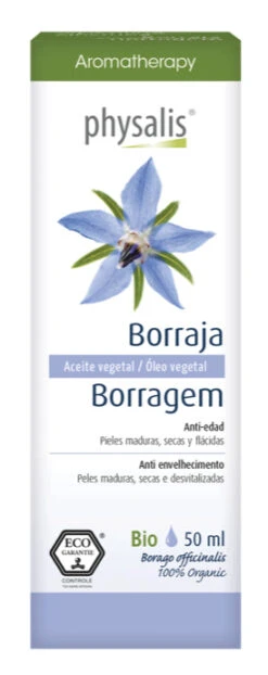 Aceite Vegetal De Borraja · Physalis · 50 Ml
