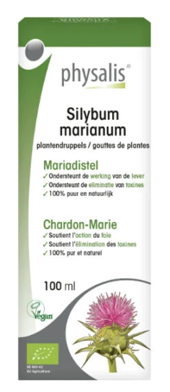 Tintura De Cardo Mariano · Physalis · 100 Ml