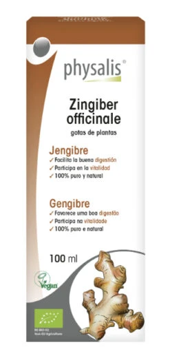 Tintura De Jengibre · Physalis · 100 Ml
