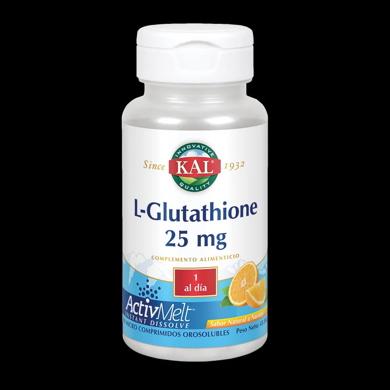 L-Glutathione 25 Mg · KAL · 90 Comprimidos