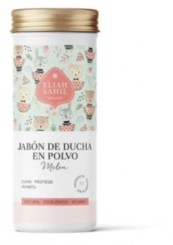 Jabón De Ducha En Polvo Infantil Melón · Eliah Sahil · 90 Gramos