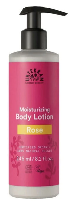 Loción Corporal De Rosa · Urtekram · 245 Ml