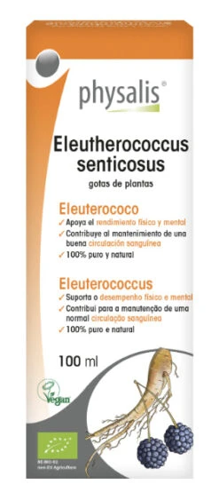 Tintura De Eleuterococo · Physalis · 100 Ml