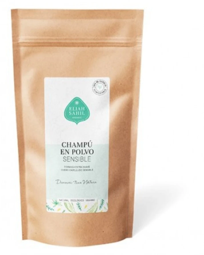 Recarga Champú En Polvo Sensibles · Eliah Sahil · 250 Gramos