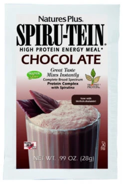 Spiru-Tein Chocolate · Nature's Plus · 28 Gramos