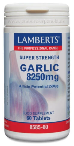 Ajo 8.250 Mg · Lamberts · 60 Comprimidos