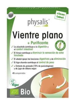 Vientre Plano · Physalis · 45 Comprimidos