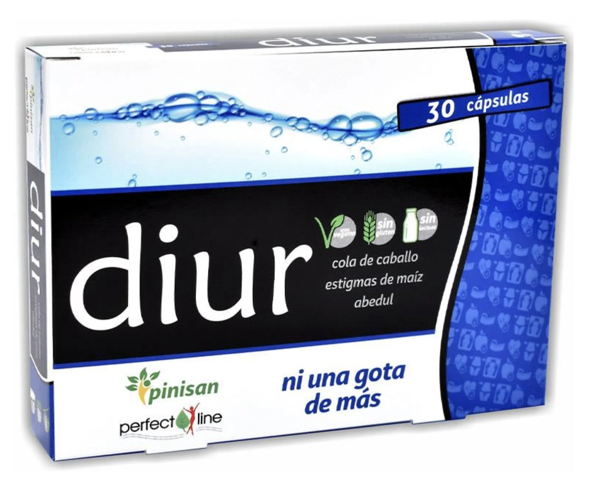 Perfect Line Diur · Pinisan · 30 Cápsulas