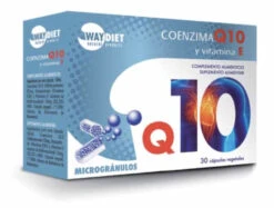 Coenzima Q10 + Vitamina E · Waydiet · 30 Cápsulas