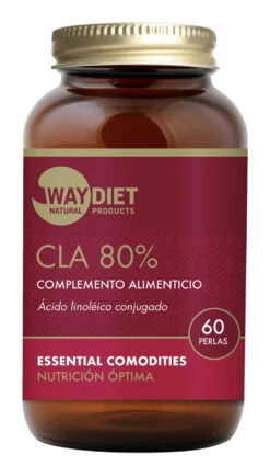 CLA 80% (Ácido Linoléico Conjugado) · Waydiet · 60 Perlas