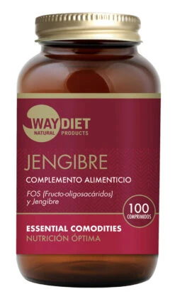 Jengibre · Waydiet · 100 Comprimidos