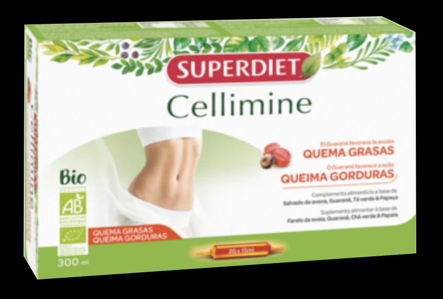 Cellimine Quema Grasas BIO · Superdiet · 20 Ampollas