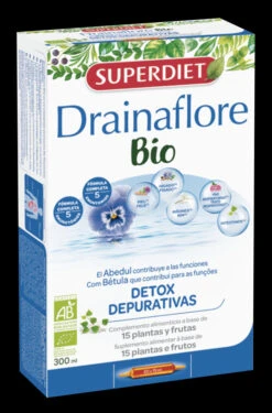 Drainaflore BIO · Superdiet · 20 Ampollas