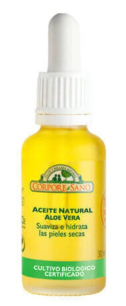 Aceite Natural De Aloe Vera · Corpore Sano · 30 Ml
