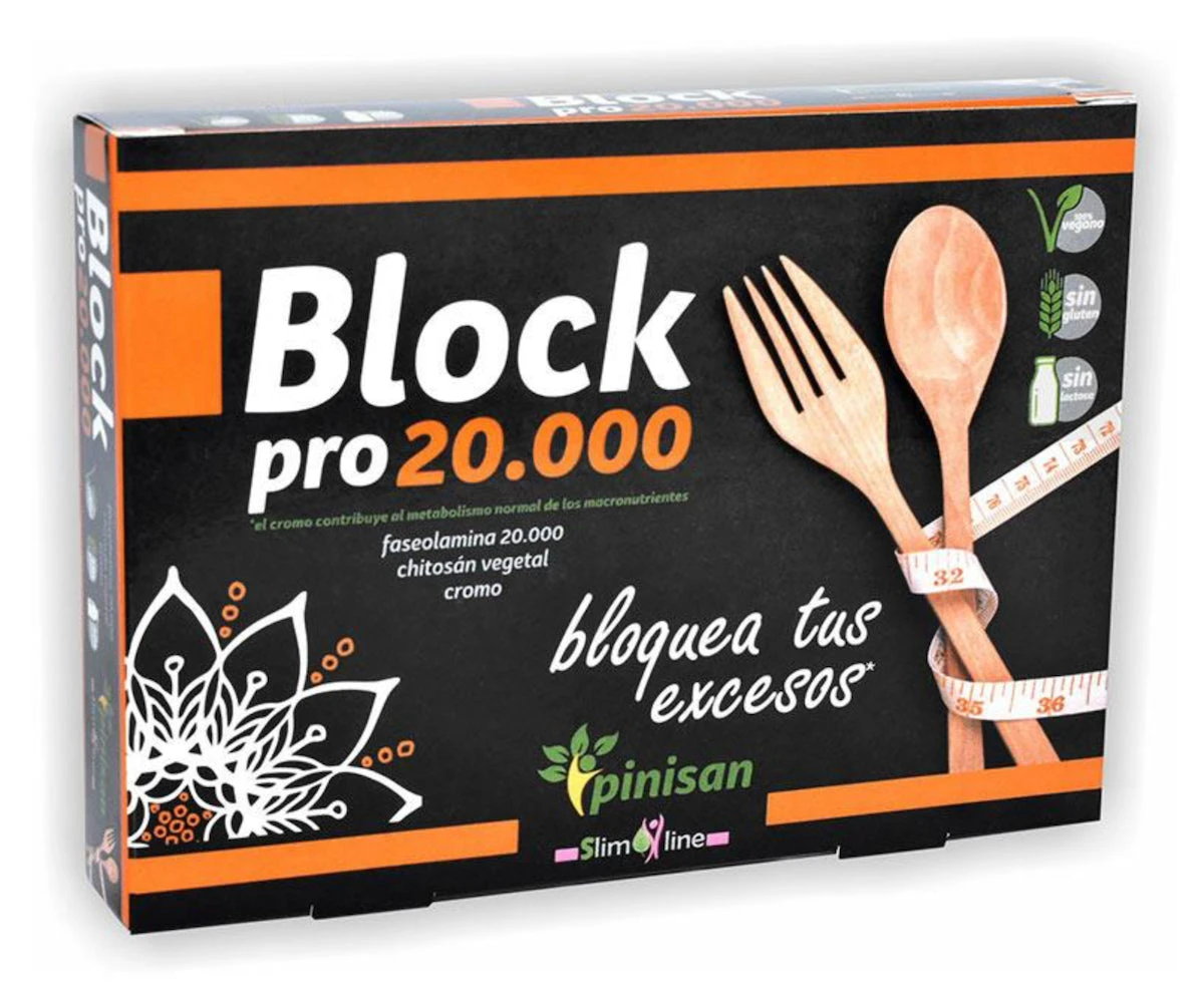 Block PRO 20.000 · Pinisan · 30 Cápsulas