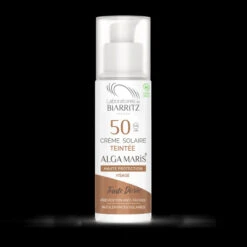 Crema Solar Facial Pigmentada SPF50 - Color Dorado · Alga Maris · 50 Ml