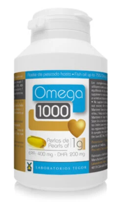 Omega 1000 · Tegor · 120 Perlas [Caducidad 06/2025]
