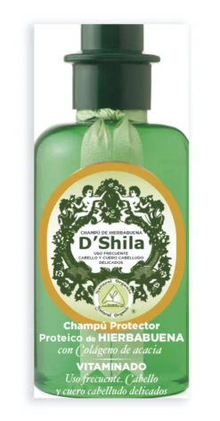 Champú De Hierbabuena · D'Shila · 300 Ml