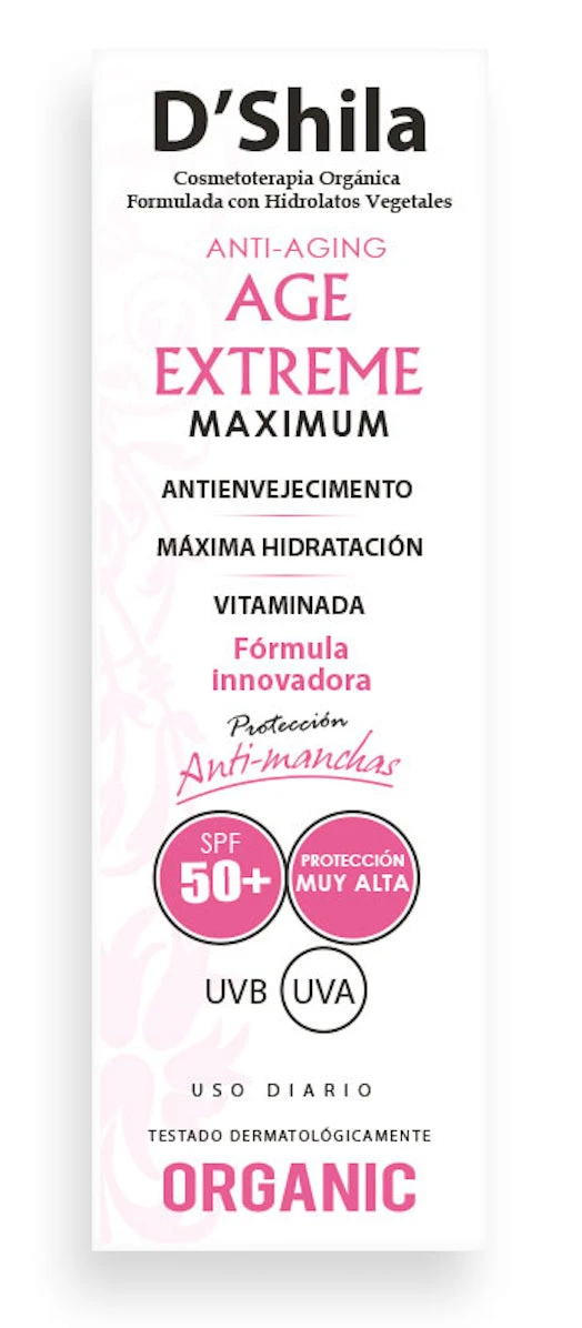 Age Extreme Maximum SFP 50 · D'Shila · 60 Ml