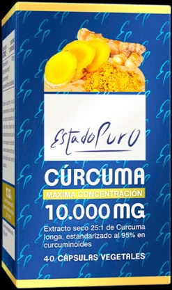 Cúrcuma 10.000 Mg · Tongil · 40 Cápsulas